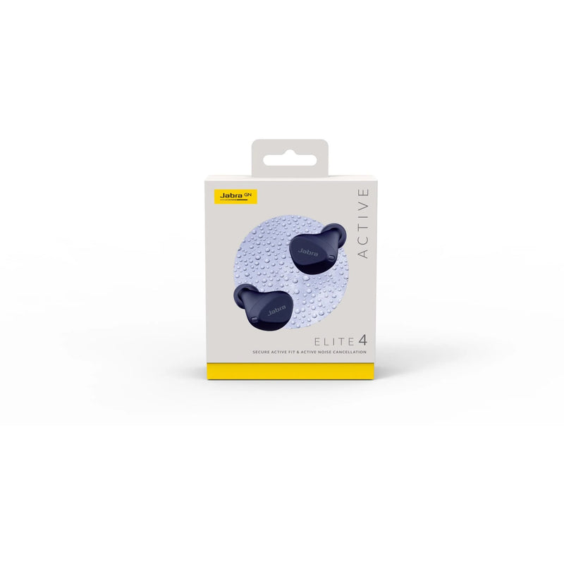 Jabra Elite 4 Active ANC True Wireless In-Ear Headphones (Navy)